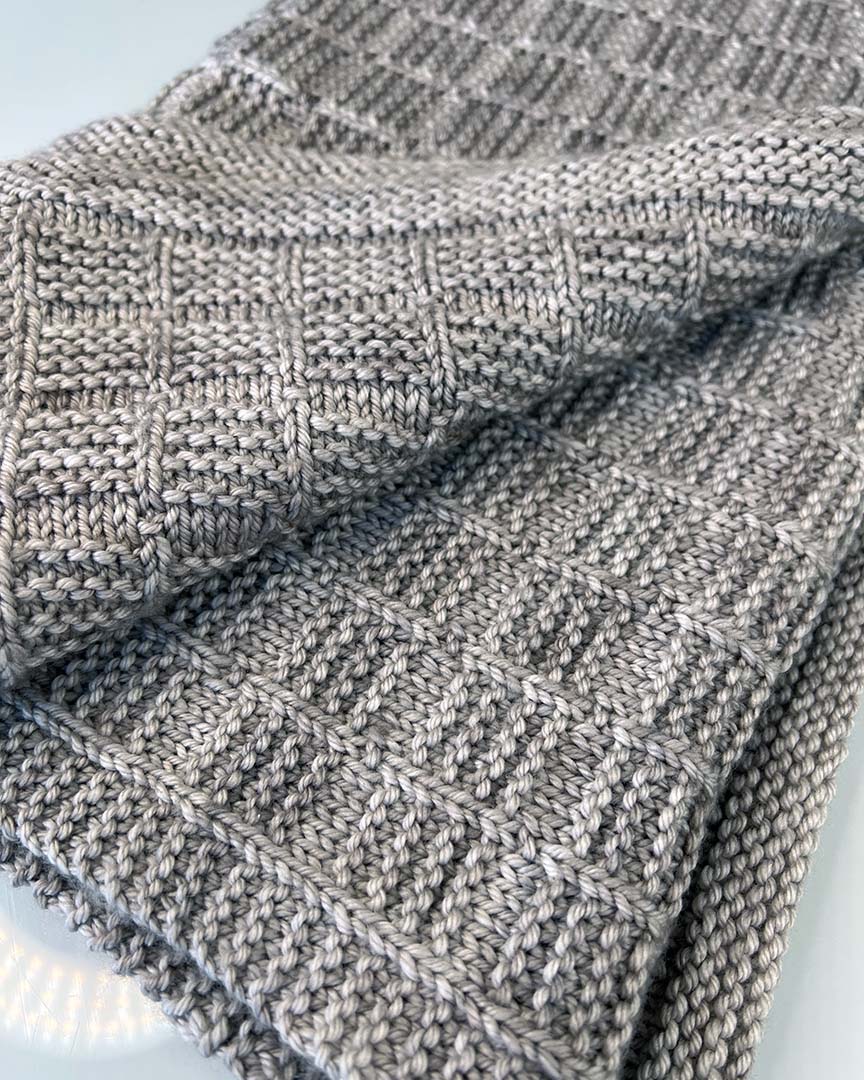 Charlie Blanket Knitting Kit - Crossways Wool & Fabrics