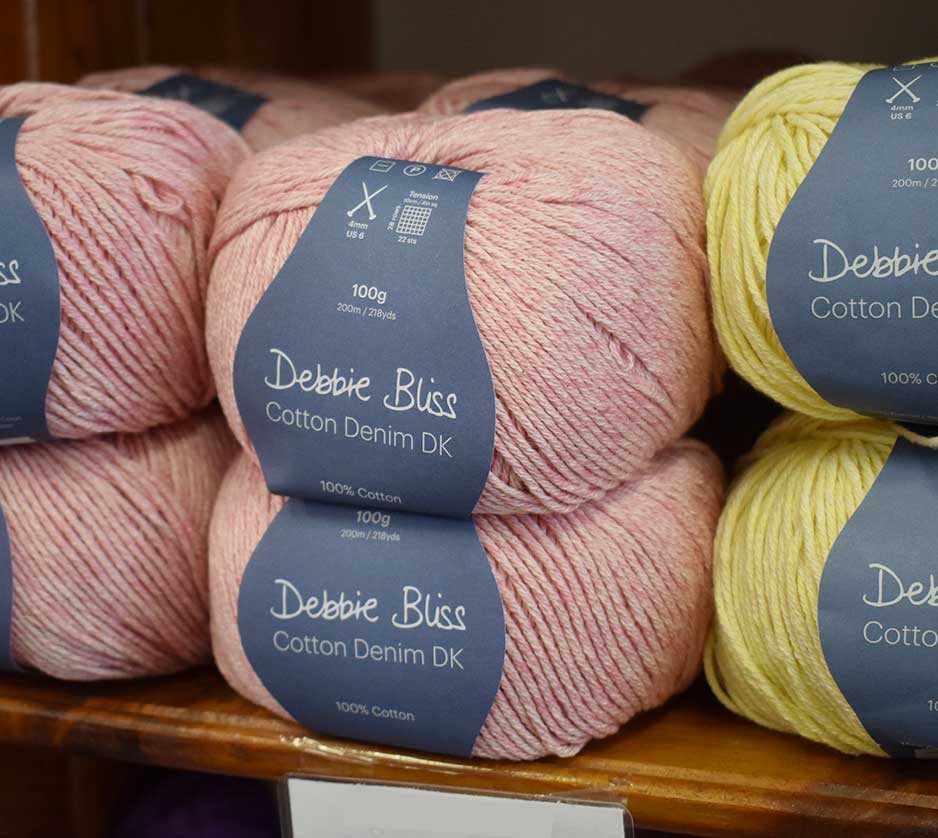 Debbie Bliss Cotton Denim DK - Crossways Wool & Fabrics